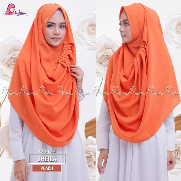 MiuLan Hijab Jilbab Pashmina Instan Pashtan Pastan Rempel Mudah SHEILA