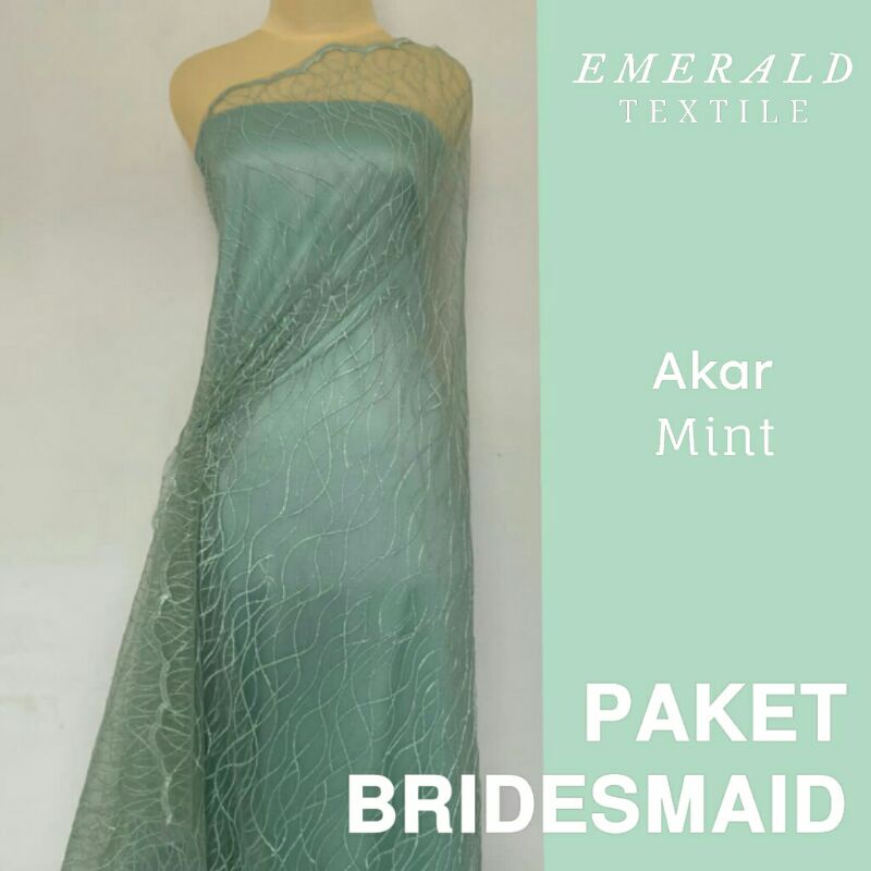 Paket Bridesmaid Spesial Package / Seragam Keluarga / Lamaran / Wisuda / Paket Bridesmaid By Emerald Textile