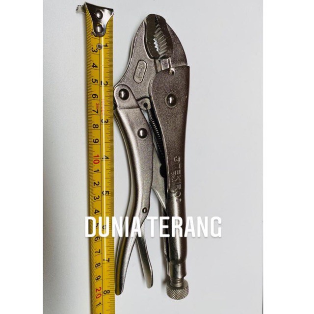 Tang Buaya TEKIRO Bengkok 10 in - Curved Locking Pliers 10'' - PL LG0770