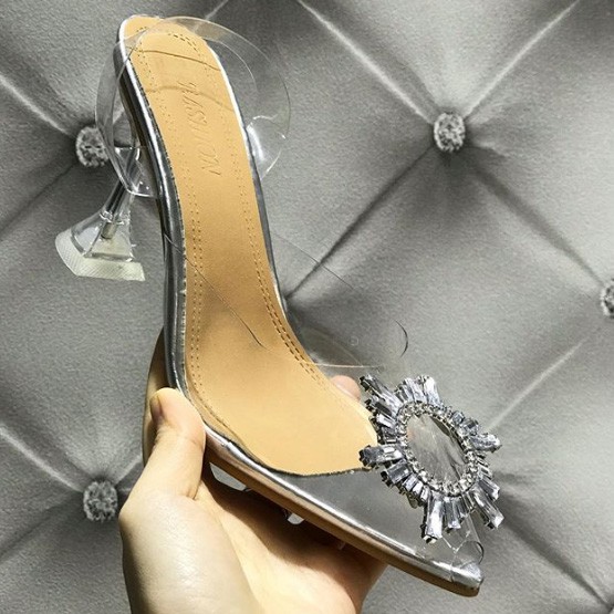 Heels wanita LC106 import realpict