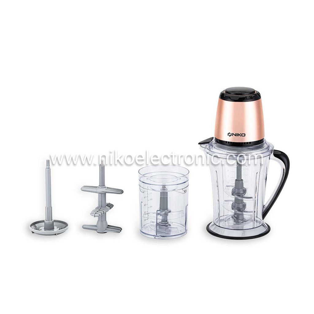 Niko Food Processor Magic Chopper Katana Pro Gold Penggiling Modern Daging Bumbu Adonan Original