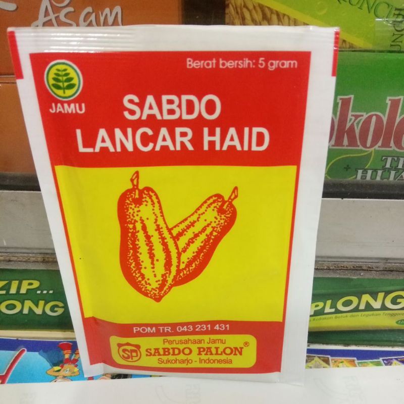 

jamu lancar haid sabdo palon cap kates