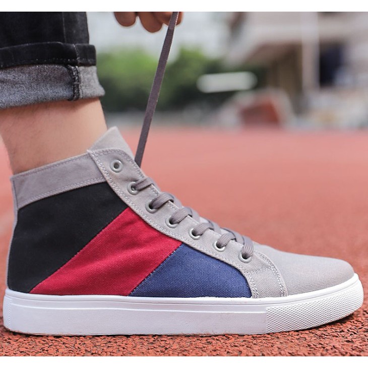 Sepatu Sneakers Import TW08-55  Olahraga Kasual Outdoor Fashion Running Shoes Sneakers Pria