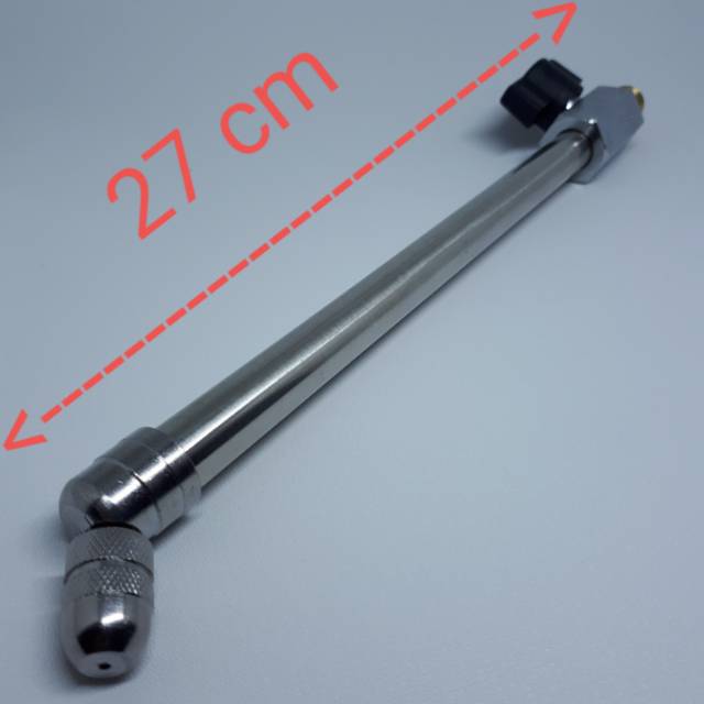 Nozzle Steam Bengkok 27cm Italy Alat Cuci Mobil Motor Ac Semprotan air