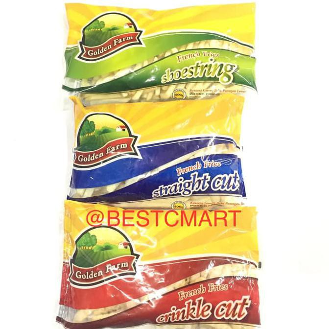 

GOLDEN FARM FRENCH FRIES 1 KG (GO-SEND INSTANT COURIER ONLY!)