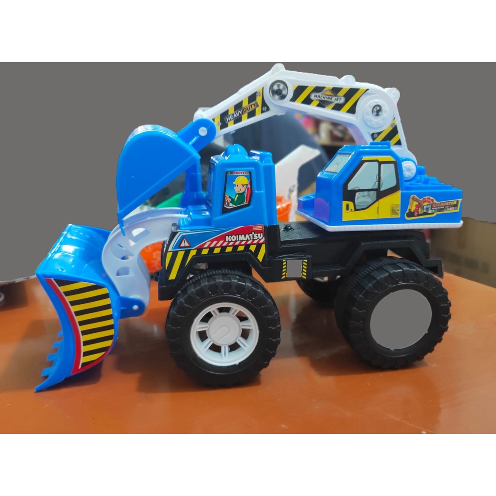 Mainan Anak  buldozer  truck excavator ST 2135