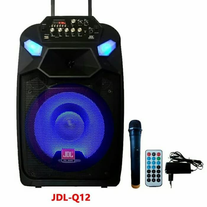 JDL Portable Wireless Speaker Q-12 (12 Inch)