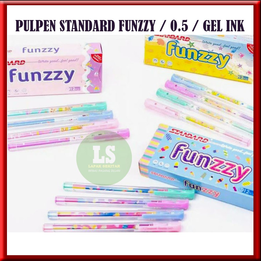 

PULPEN STANDARD FUNZZY / 0.5 / GEL INK