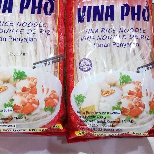 

➱ Vinna Pho Vina Kwetiaw Vietnam 400gr ♗
