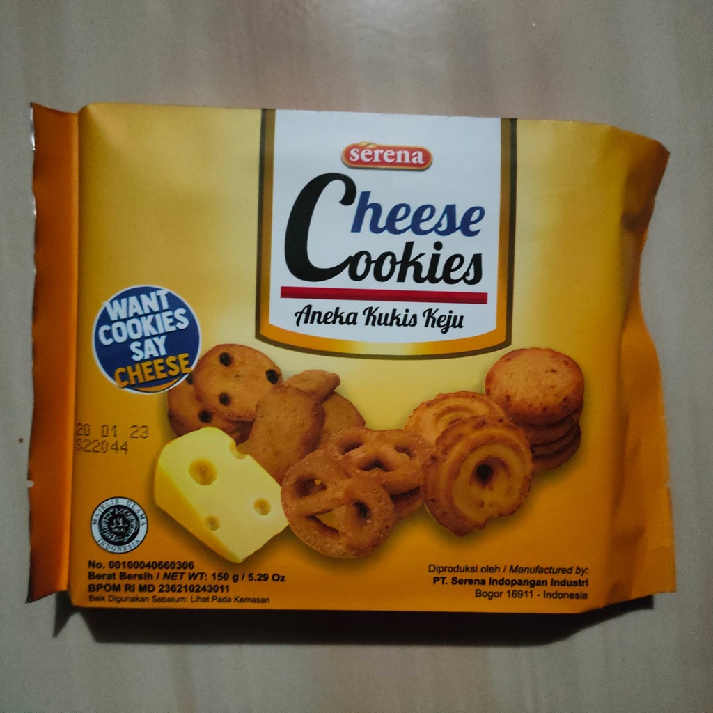 

Serena CHEESE COOKIES 150gr