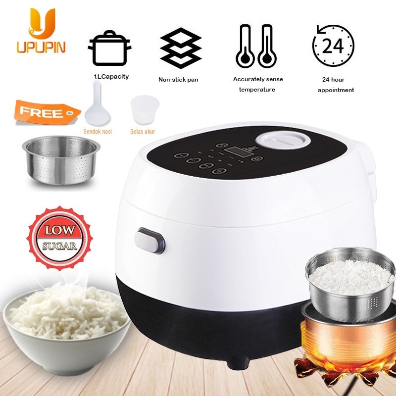 UPUPIN Less Sugar Rice Cooker Rendah Karbo Alat memasak nasi rendah gula / low carbo obat diabetes
