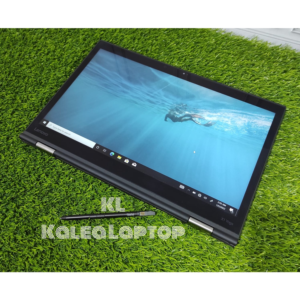 Laptop Lenovo X1 YOGA 2nd Core i5 / i7GEN 7 RAM 8 SSD 512 MULUS NO MINUS BERGARANSI