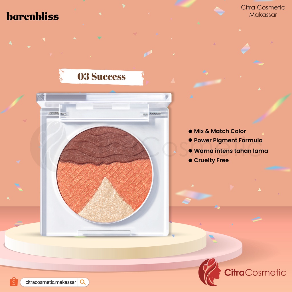 Barenbliss Fortune Cookie Eyeshadow Series