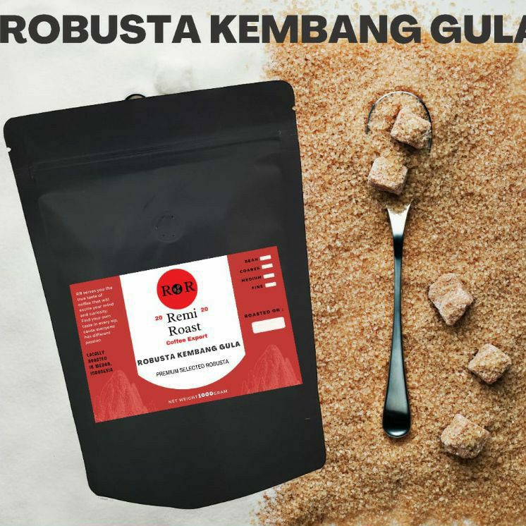 

KOPI ROBUSTA KEMBANG GULA 1000 GRAM BUBUK / BIJI