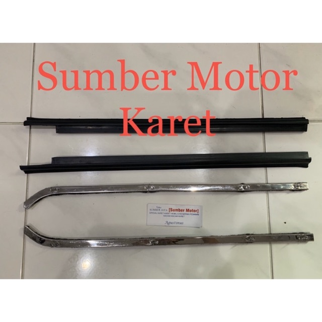 Karet Pelipit Kaca Hardtop Standar Luar dan Dalam Biasa