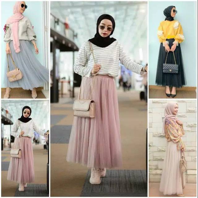  rok  tutu  panjang  tutu  skirt dewasa Shopee Indonesia