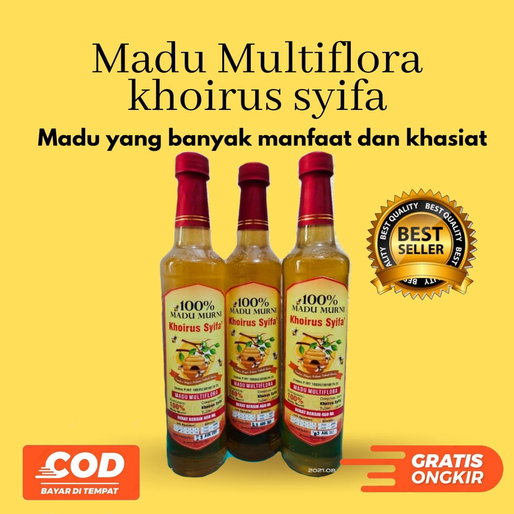 

BERKUALITAS!!!Madu Multiflora ASLI