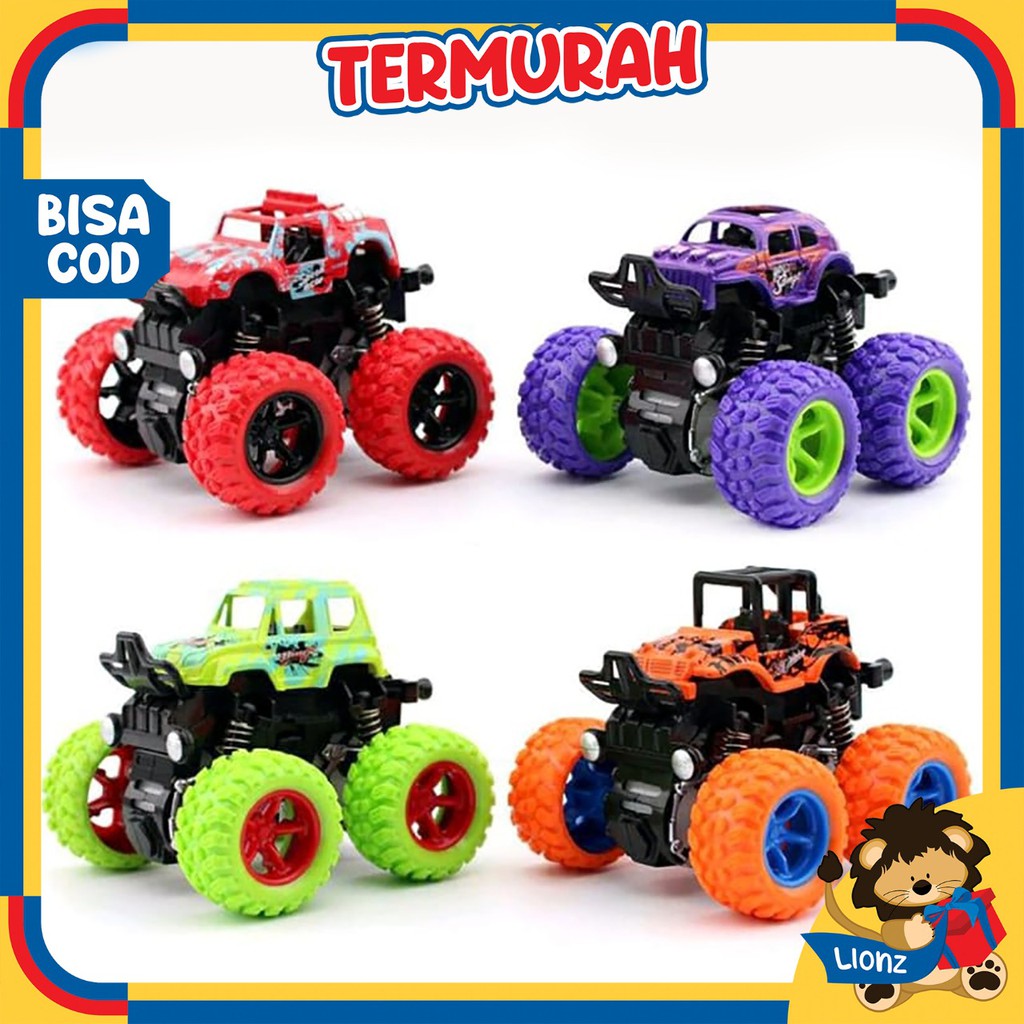 Mobil mainan Monster Zap Car