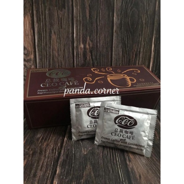 

SILVER CEO Cafe Premix Coffee with Ganoderma