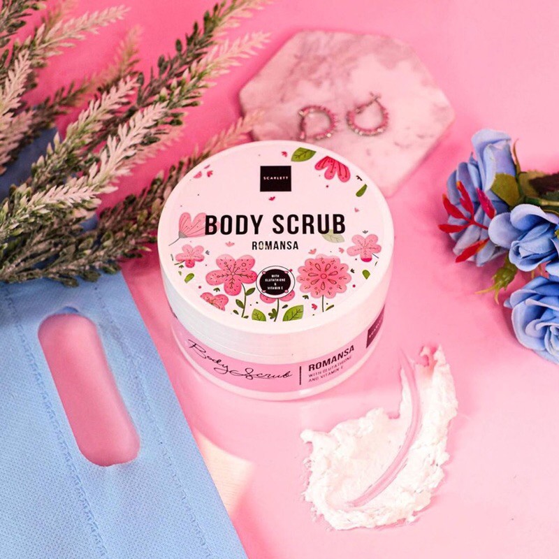 SCARLETT Body Scrub Romansa