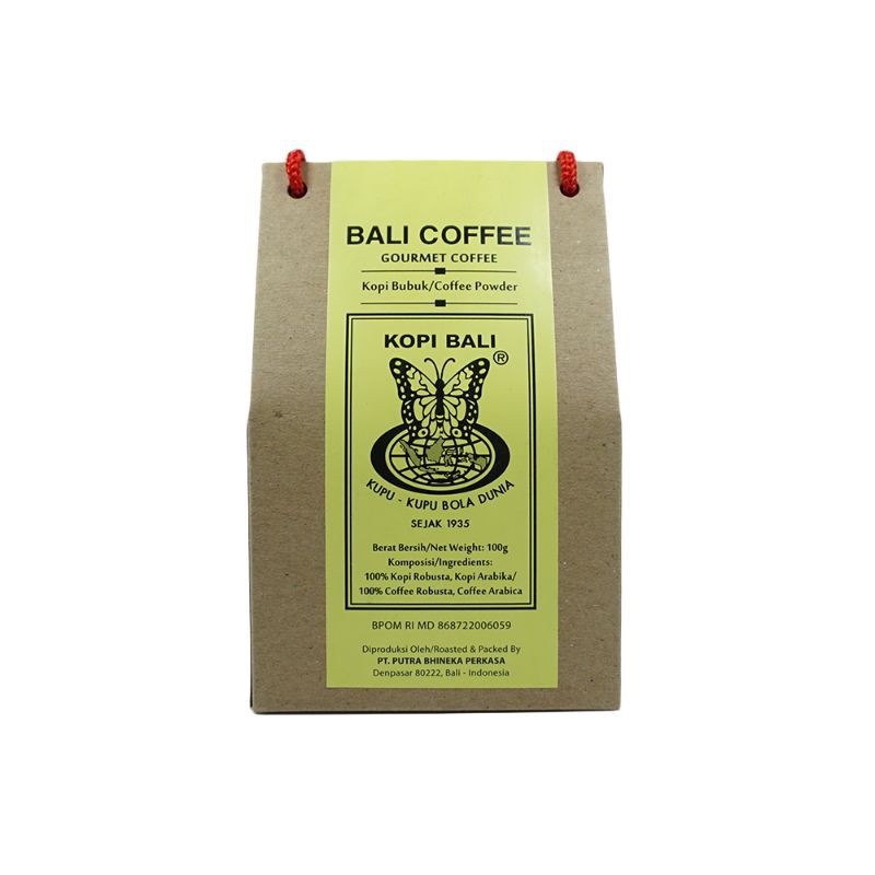 

KOPI BALI COFFEE KUPU-KUPU BOLA DUNIA