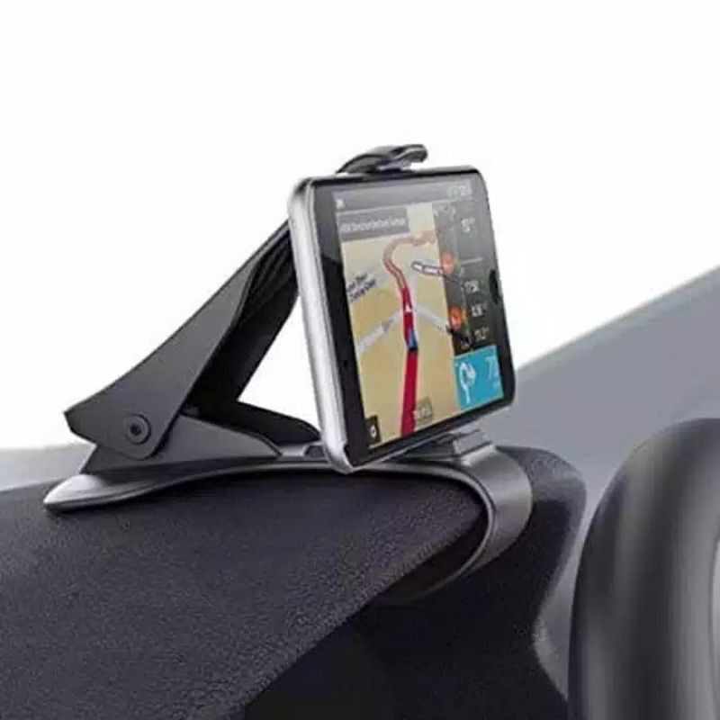 B4 Penjepit HP Di Mobil | Holder Hape Dashboard u/ GPS MAP | Tatakan Jepitan Handphone Dasbor Car