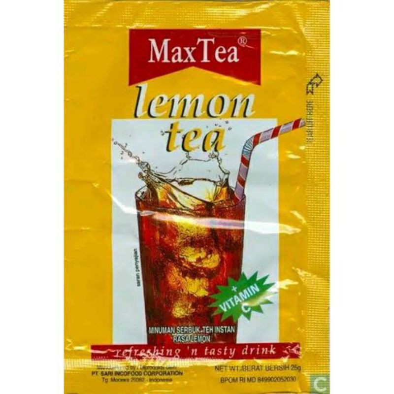 max tea lemon tea