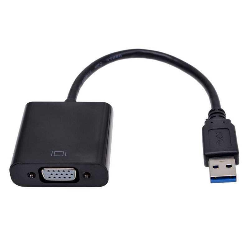 Adapter Display USB 3.0 ke VGA - CM162 ( Mughnii )