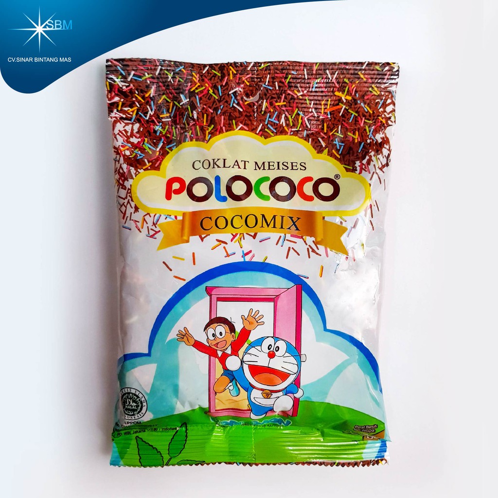 

Coklat meses Doraemon Polococoa Cocomix Cokelat meises 225g no ceres