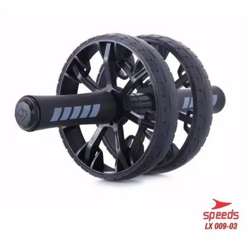 WHEEL AB / ROLLER WHEEL SPEED LX009-3 / ALAT FITNESS GYM LATIHAN PERUT