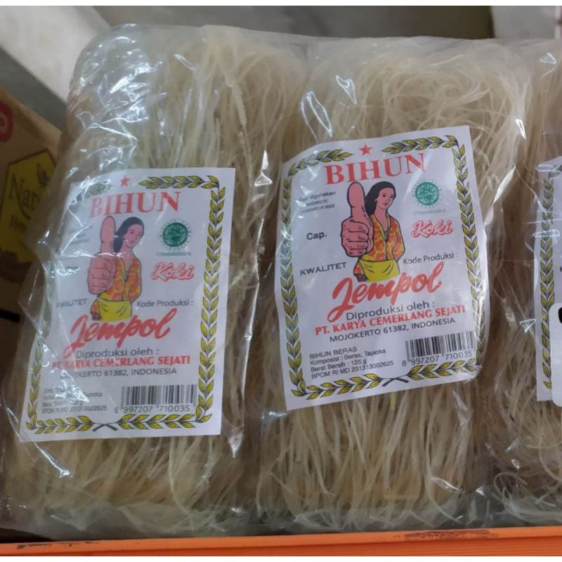 

Bihun cap Jempol 125 grm