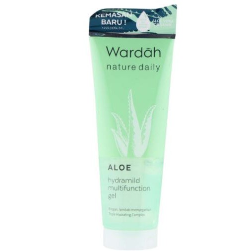 ☘️Yuri Kosmetik☘️ Wardah Nature Daily Aloe Hydramild Multifunction Gel
