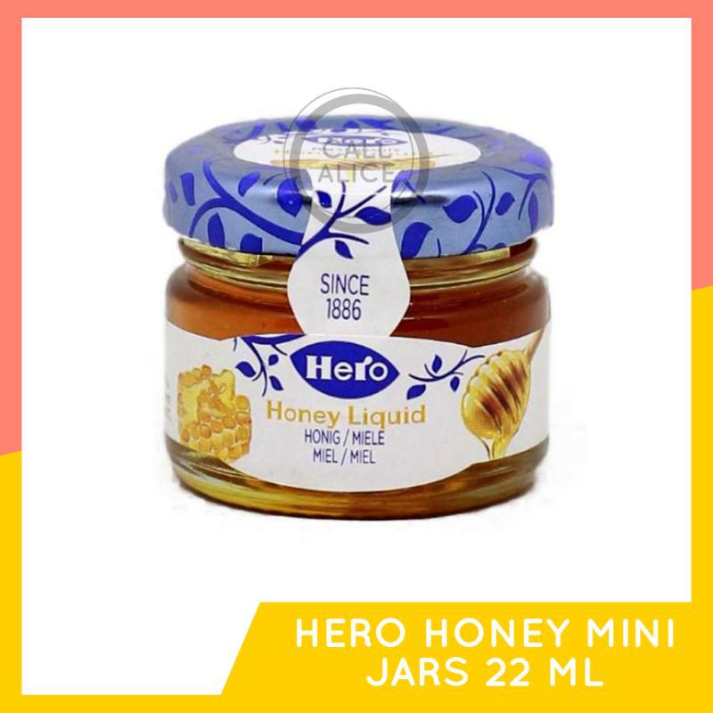 

SELAI HERO SPREAD JAM HONEY MINI JARS 22 ML / 28.3 GR