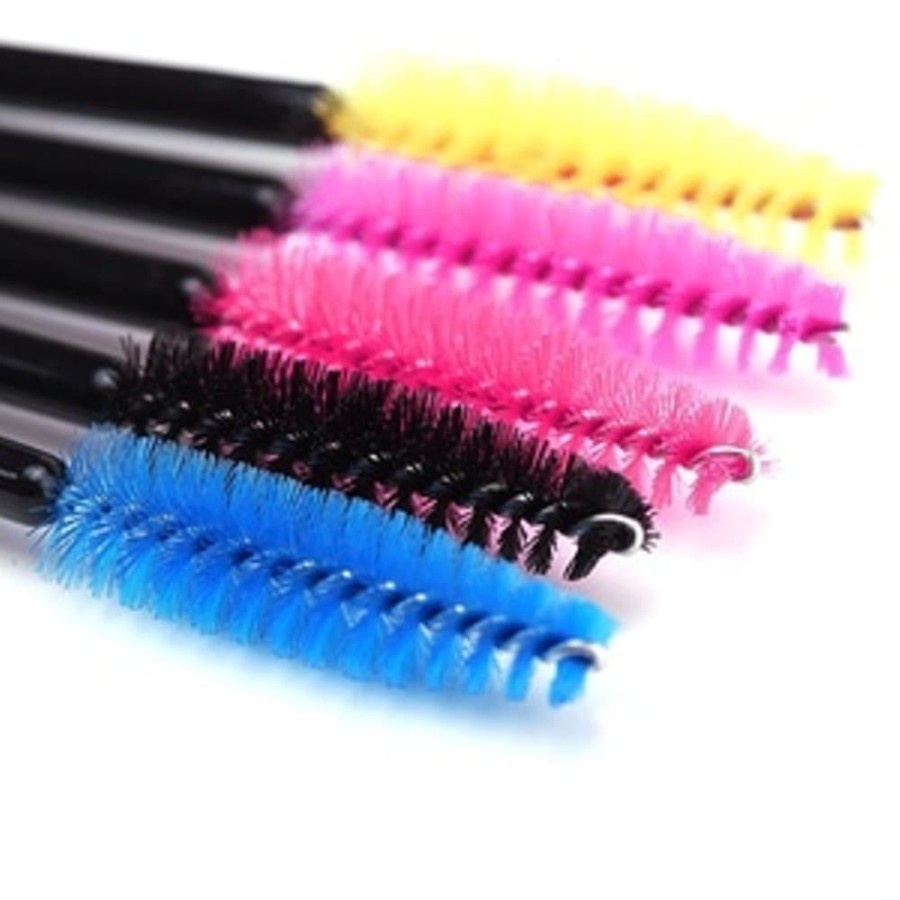 Mascara Wand Spoolie Sisir Kuas Sikat Eyelash Extension bulu mata alis