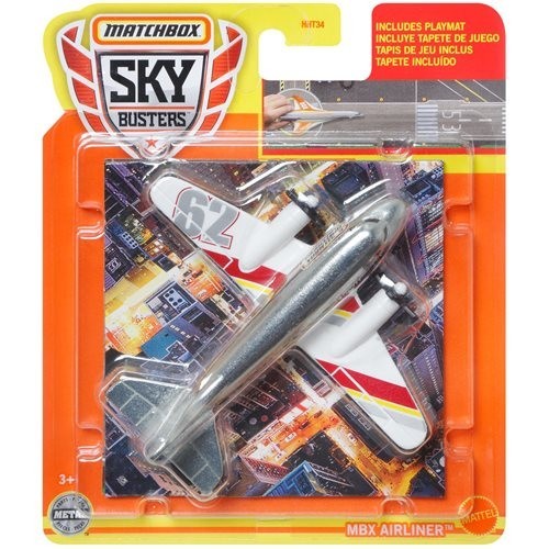 Matchbox Sky Busters MBX Airliner with Playmat