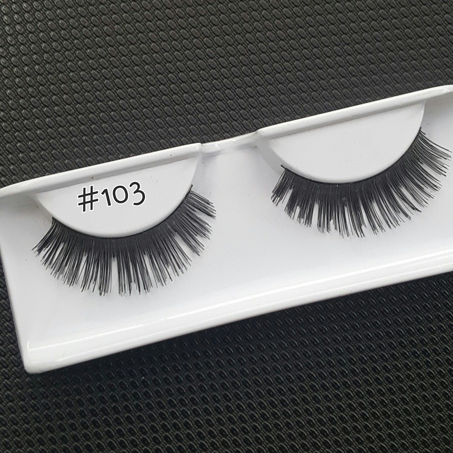 Bulu mata Palsu Tipe 103/Bulumata Lusinan Palsu Cantik Murah/Produsen Grosir Bulumata Palsu