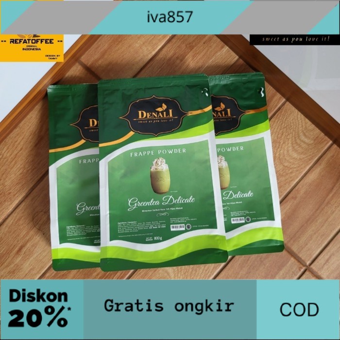 

PROMO DENALI GREENTEA DELICATE POWDER 800GR GRATIS ONGKIR