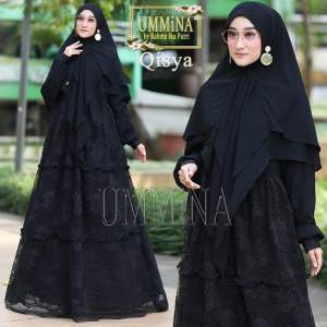 QISYA set gamis syari by UMMINA