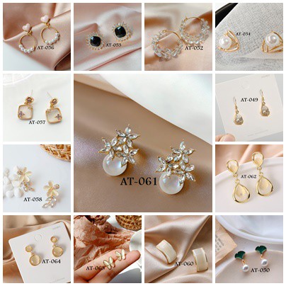 [ORGM] Anting anting fashion korea tusukan 925  part AT043-062