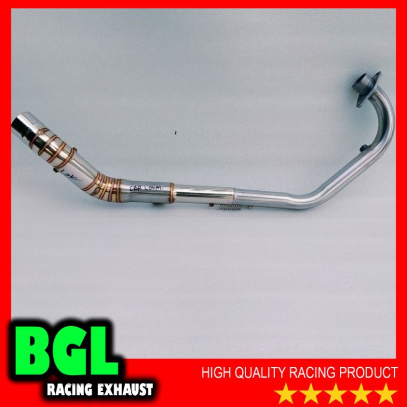 Leher knalpot racing CBR K45 lokal stainless