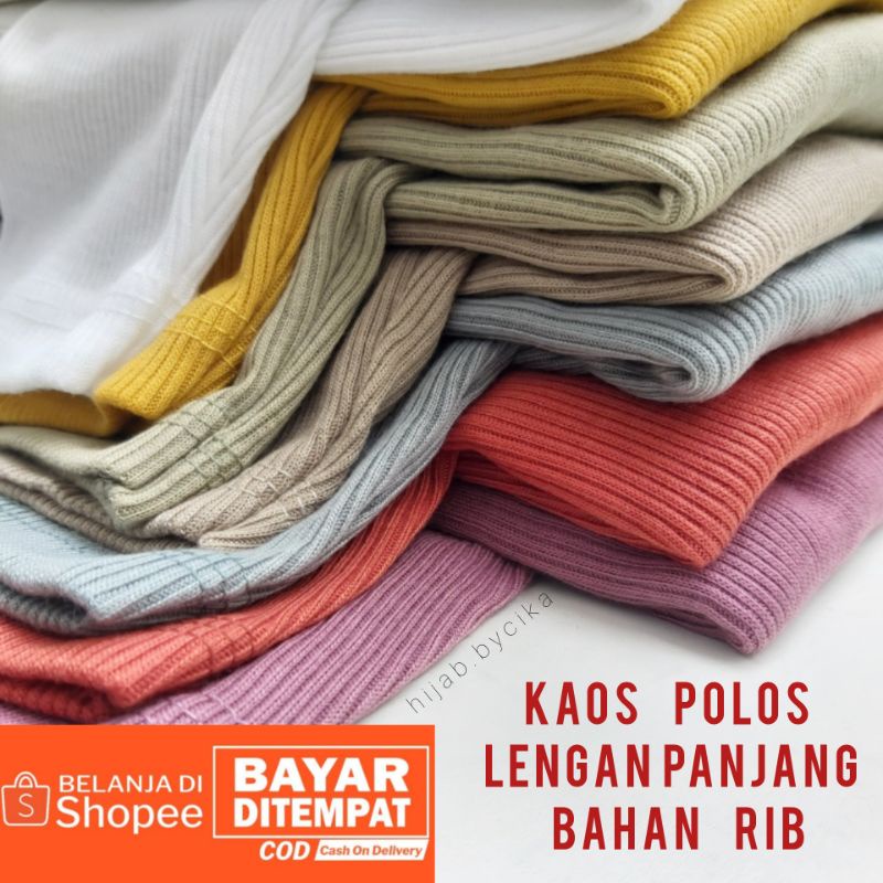 KAOS WANITA / KAOS WANITA LENGAN PANJANG / KAOS PANJANG WANITA / KAOS LENGAN PANJANG WANITA / ATASAN