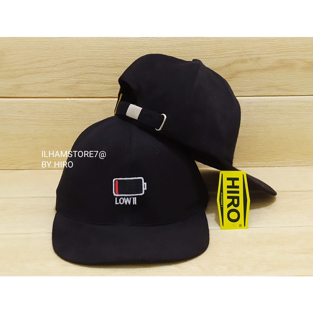 [COD]Topi Snapback Bordir LOW!! New Model/Topi Distro Pria/Topi Distro keren