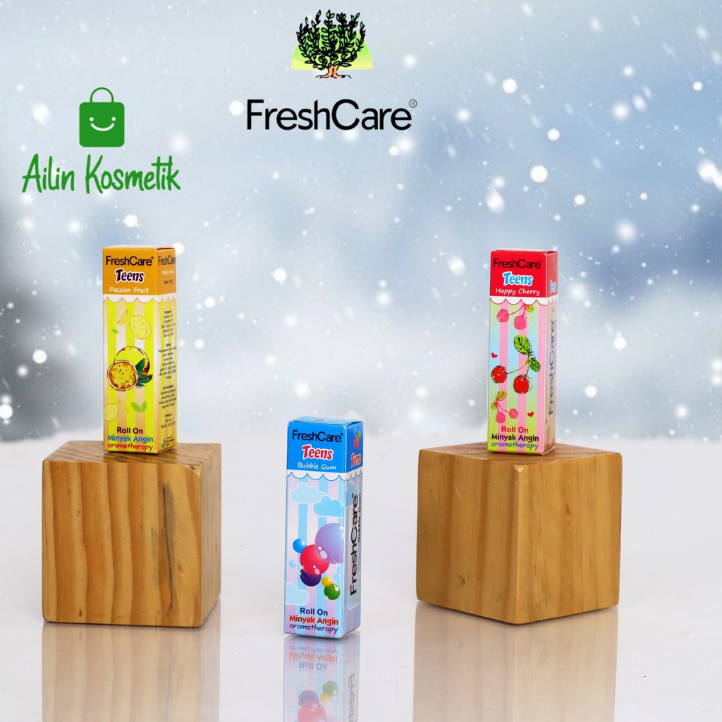 FRESHCARE Minyak Angin Aromateraphy Roll On 10ml | Fresh Care Teens Aroma Terapi Gosok by AILIN