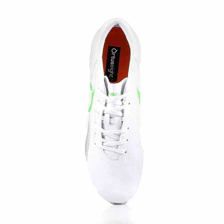 NEW ARRIVAL OJANSPORT SEPATU SEPAK BOLA ORTUSEIGHT LEGION V2 FG WHITE FLUO GREEN ORIGINAL TERBARU