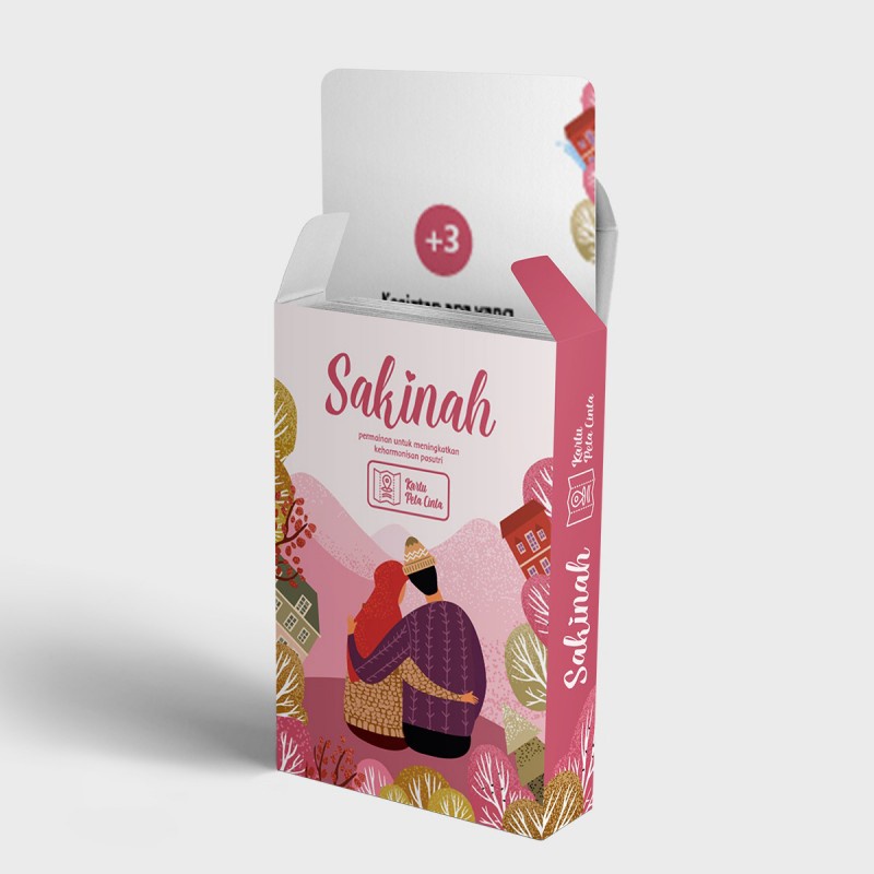 Sakinah - Permainan Kartu Suami Istri Games Couple Permainan Kartu Komunikasi Pasutri