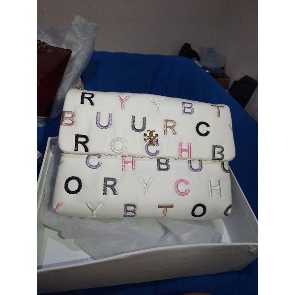 TB Tory B*urch Alphabet ABC Putih/White Bag Tas Slingbag Sling
