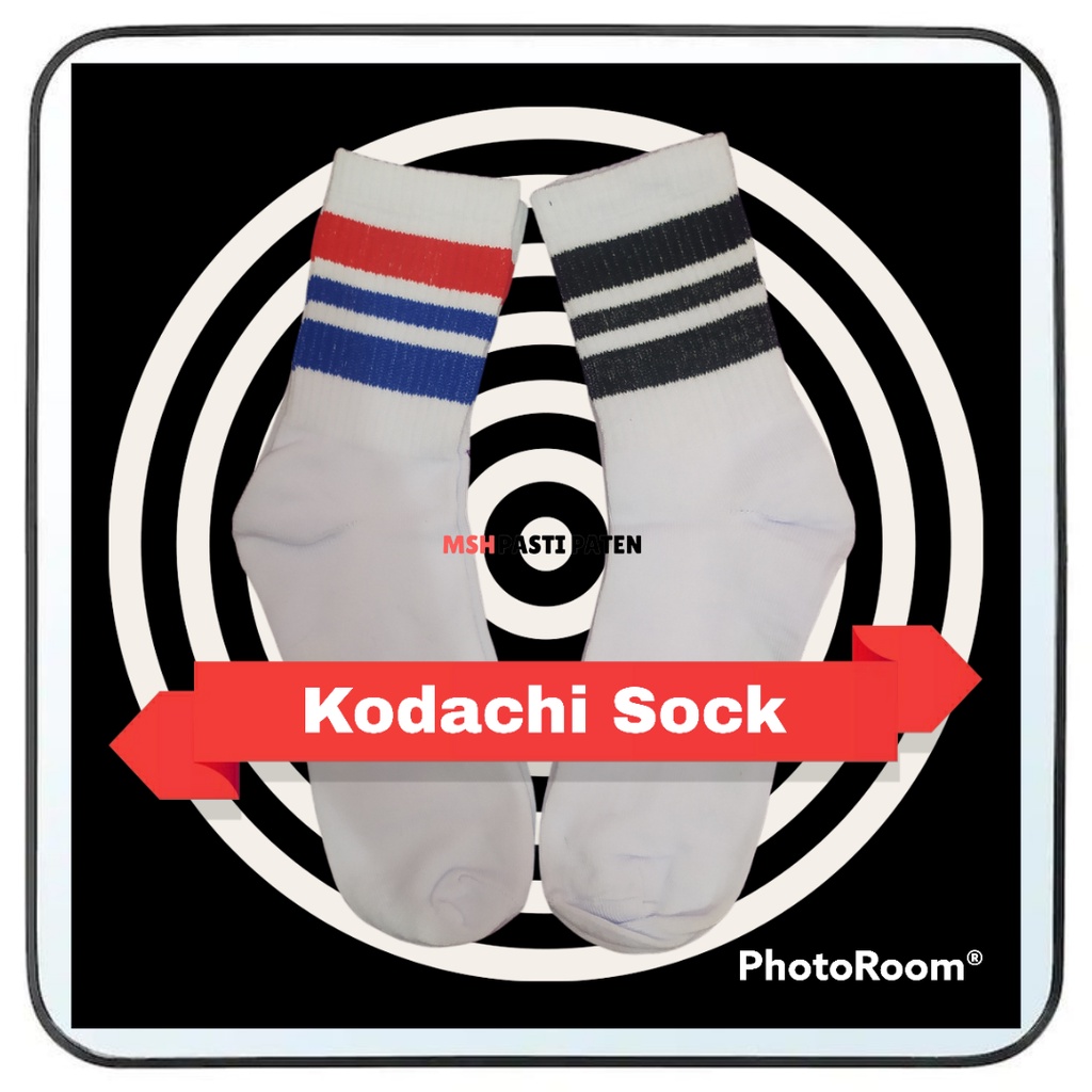 Kaos kaki stripe pendek Kaos kaki salur Kaos kaki kodachi Kaos kaki old school