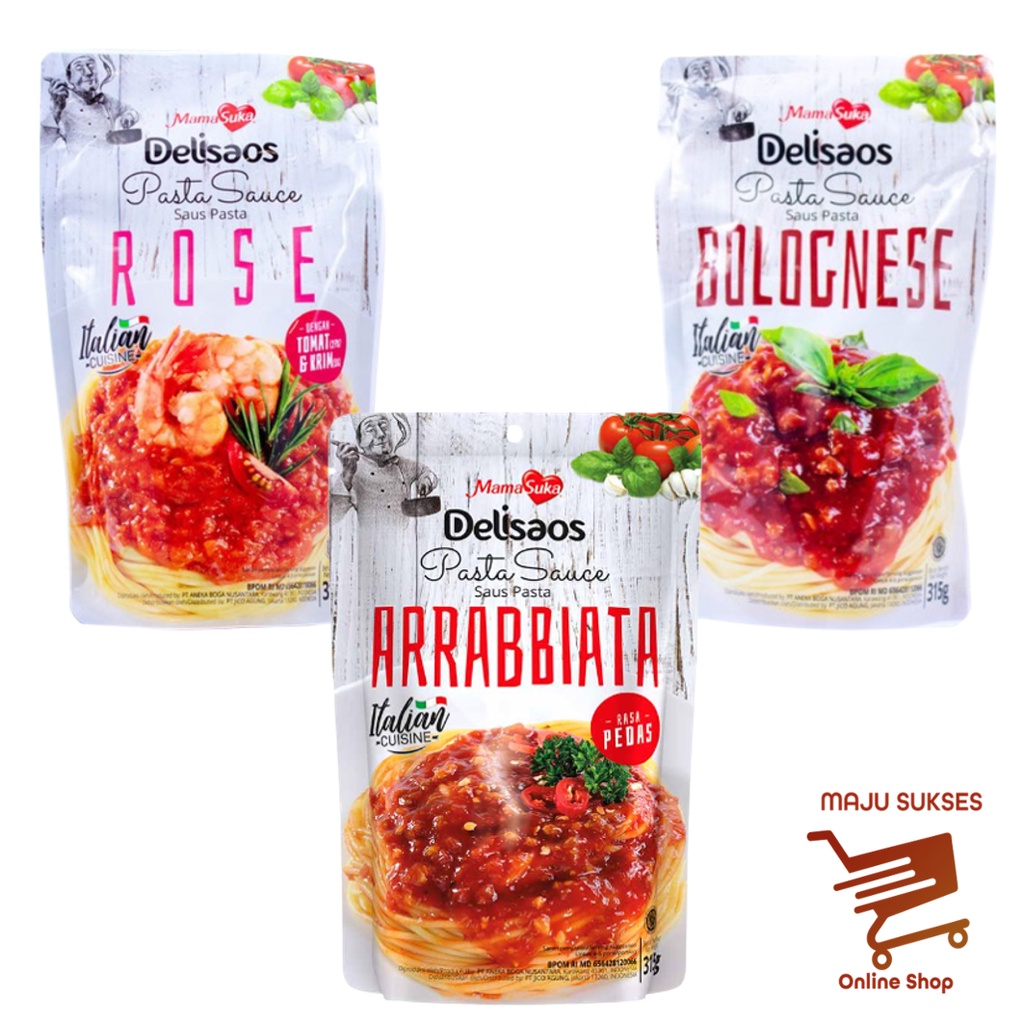 

MamaSuka Delisaos Saus Pasta 315 G