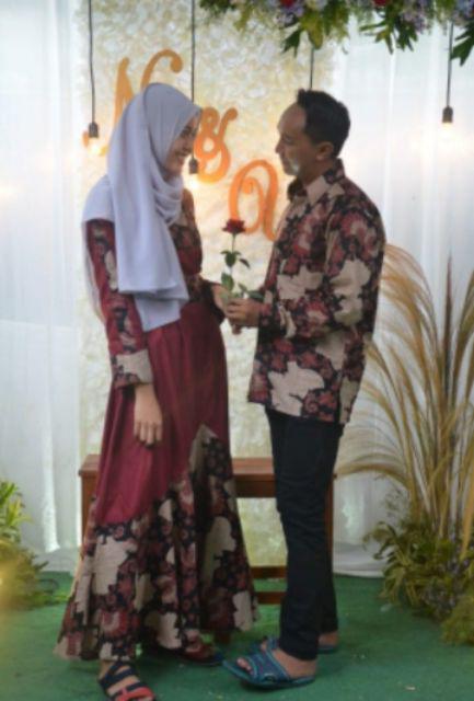 Couple Batik Kombinasi [[bisa Pisah]] Seragam Keluarga Katun Halus Berkwalitas || Original Produk ||