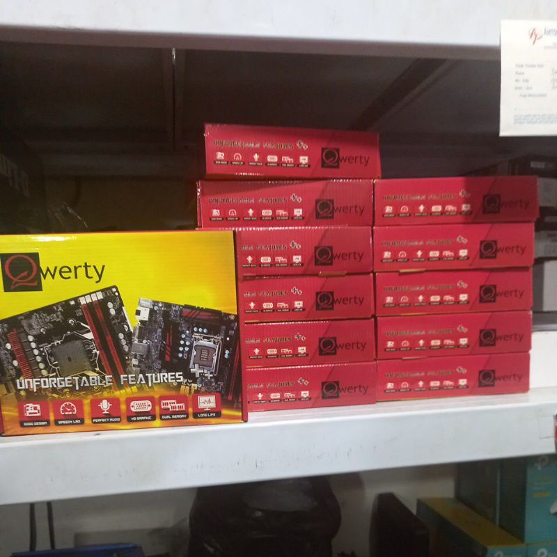 motherboard H55 LGA1156 baru